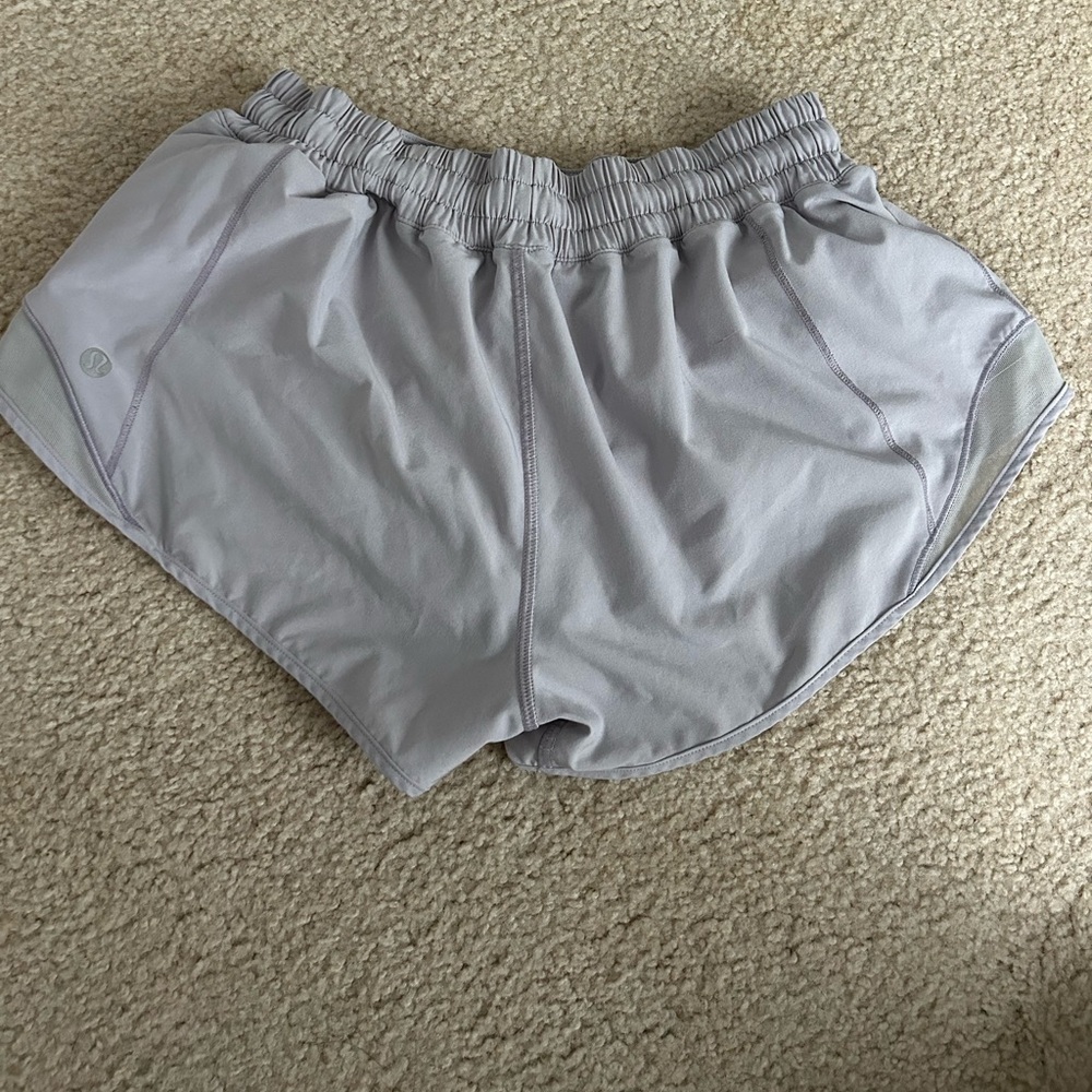 Purple Lululemon Hotty Hot 2.5” Shorts